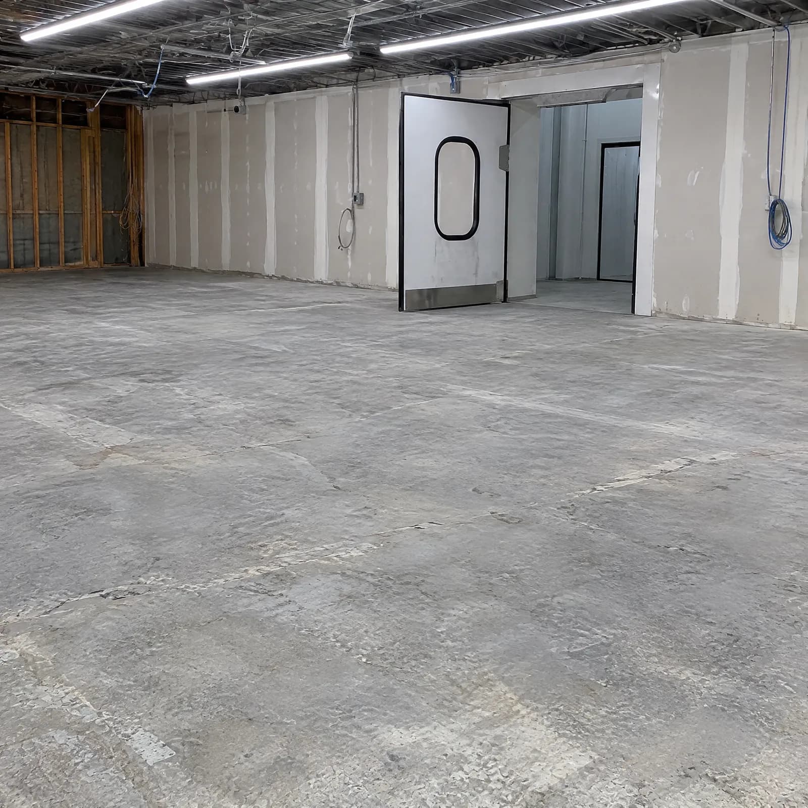 Espaço vazio antes da obra